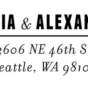 Playbill Return Address Label