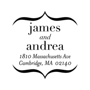 Bold Bracket Custom Stamp Set