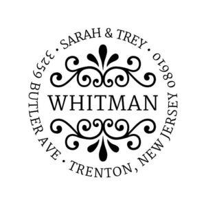 Wrought Iron Custom Stamp Set