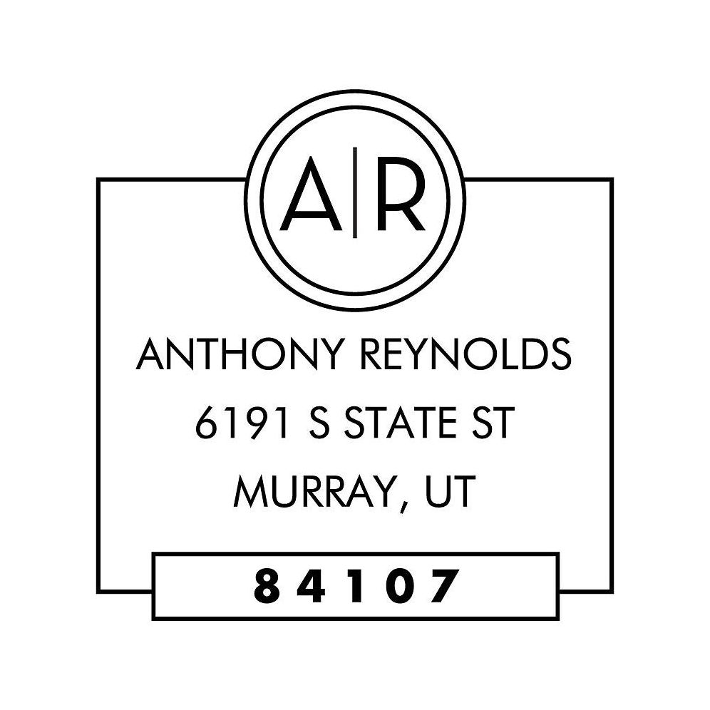 Split Circle Custom Stamp Set