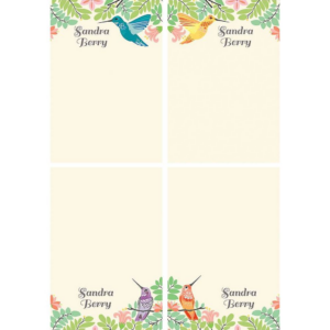 619423130.png Hummingbirds Personalized Note Pads