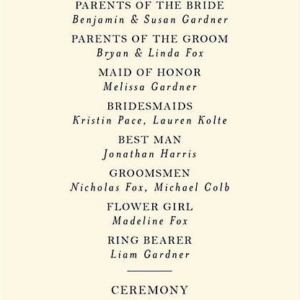 Dogwood Blossom Program