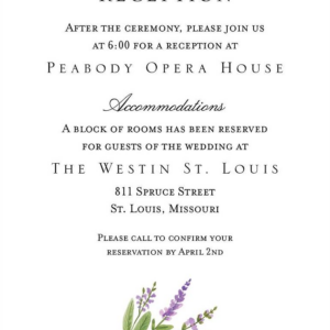 English Lavender Information Card