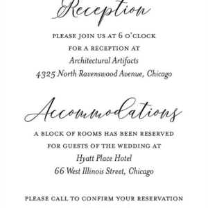 Brushstroke Foil Information Card