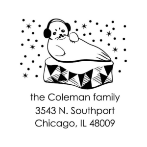 Arctic Critter Custom Stamp Set