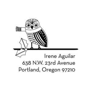 619423479-1.png Winter Owl Custom Stamp