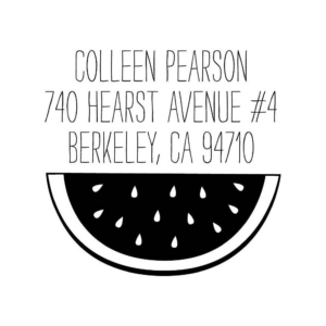 Watermelon Custom Stamp