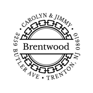 Connected Links Custom Stamp Set