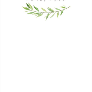 Olive Branch Stationery