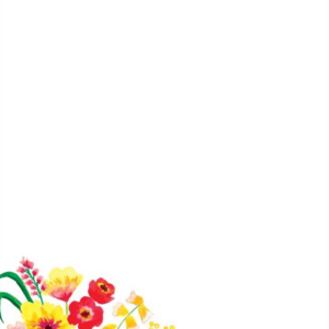 619423634.png Spring Bouquet Personalized Notepad Sets