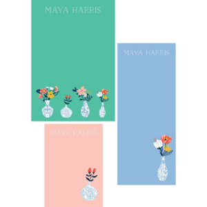 Vases Mixed Personalized Notepads