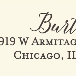 Watercolor Garden Return Address Label