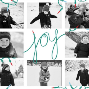 Strung with Joy Photo Card