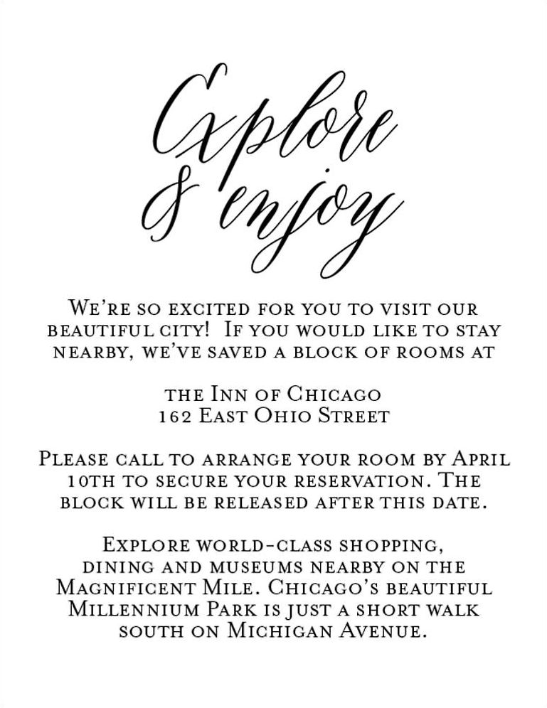 Overlay Information Card