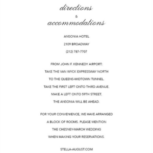 Gardenia Information Card