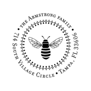 Bee Kind Custom Stamp Set