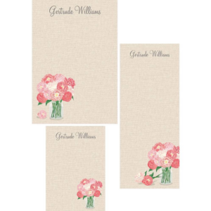 619424373.png Jar Peonies Mixed Personalized Notepads