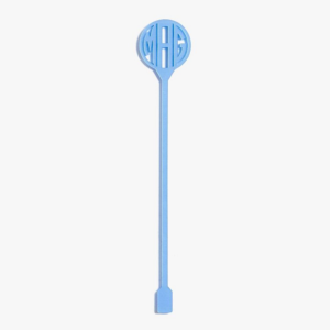 Cool Blue Laser Cut Monogram Stirrers