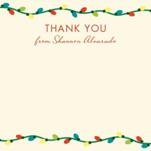 String Lights Stationery