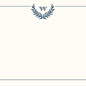 619424580.png Monogram Laurel Stationery
