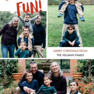 Oh What Fun Holiday Multi-Photo Card