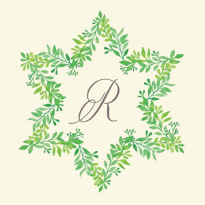 Garden Bat Mitzvah Stationery