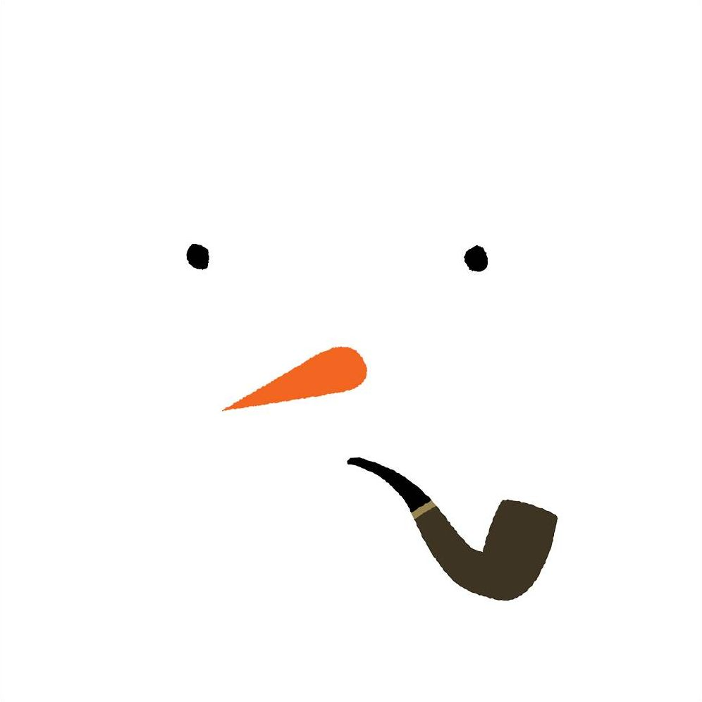 Mr. Snowman Holiday Photo Card