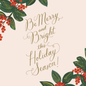 619424855.png Holly Berries Holiday Photo Card