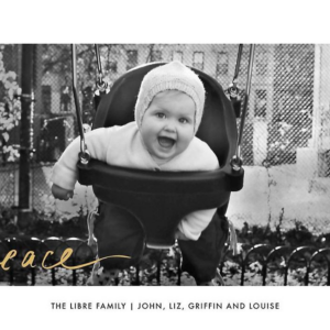 619424863.png Peaceful Greetings Holiday Photo Card