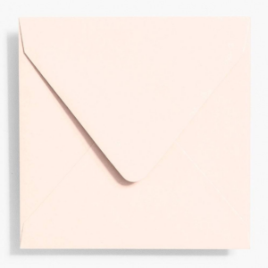 6.5" Square Superfine Blush Envelopes