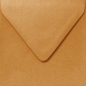 6.5" Square Stardream Antique Gold Envelopes