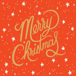 619425261.png Merry Christmas Script Holiday Card