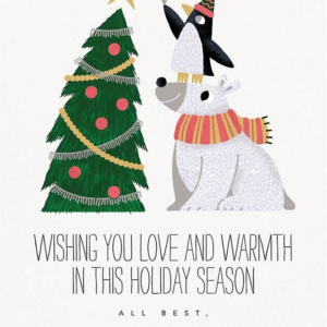 Teamwork Holiday Card