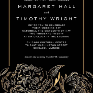 619425441.png Gilded Peony Wedding Invitation