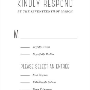 Faceted Gemstone Response Card