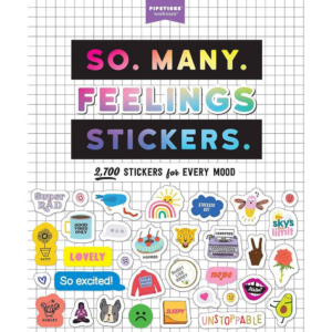 619425896.png So. Many. Feelings Stickers.: 2,700 Stickers for Every Mood