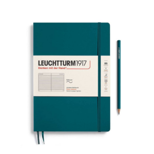 619426012.png Leuchtturm1917 Pacific Green Softcover Composition Ruled Journal