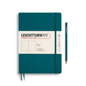 619426036.png Leuchtturm1917 Pacific Green Softcover Composition Plain Journal