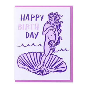 Venus Birthday Card