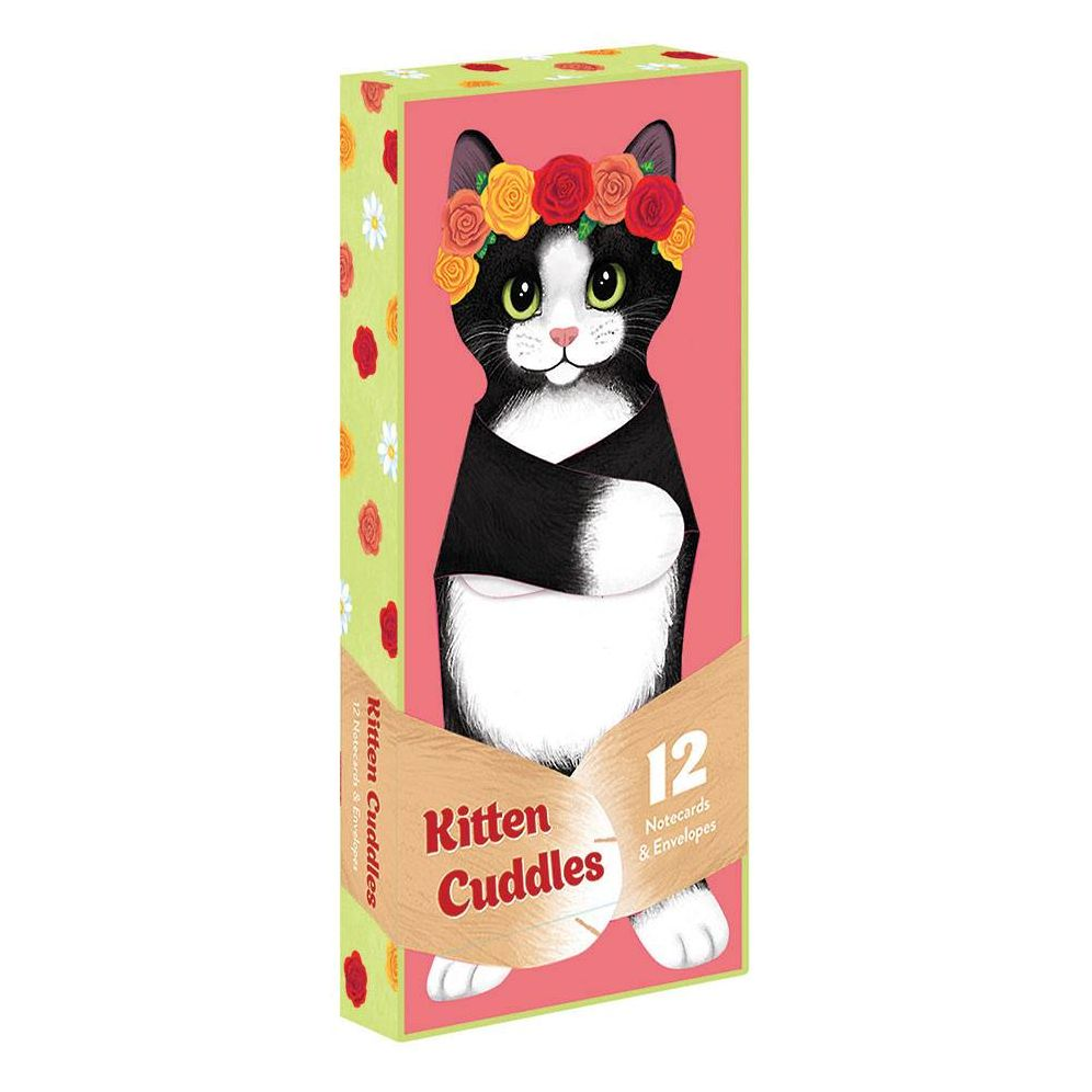Kitten Cuddles Notecards: (Valentine's Day Cards, Romantic Gift, Gift for Teenager)