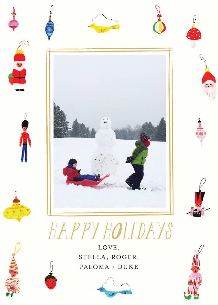 Holiday Treasures Photo Card