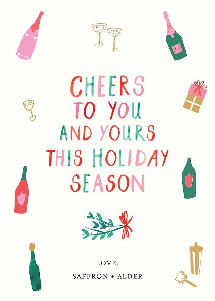 Spread Cheers Holiday Card