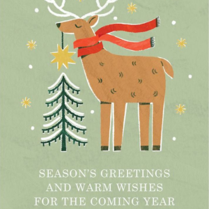 619427281.png Reindeer Topper Holiday Card
