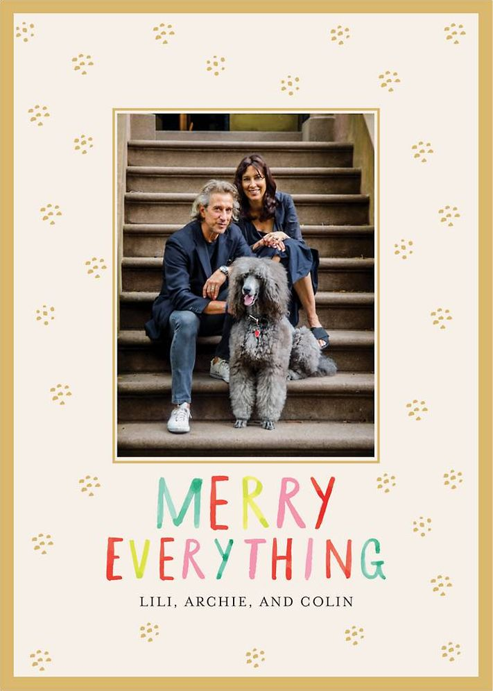 Happy Times Holiday Photo Card