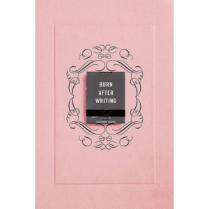 Burn After Writing (Pink)