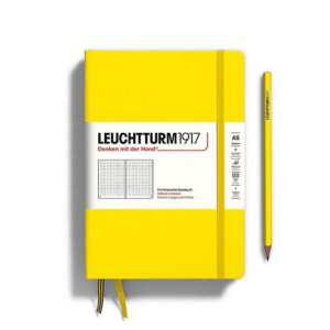 619427367.png Leuchtturm Lemon Dotted Page Hardcover Medium Notebook