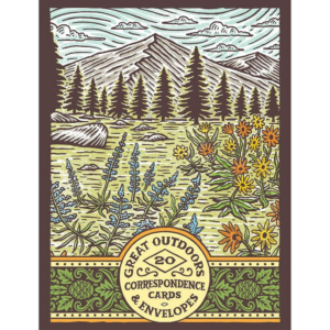 619427375.png Great Outdoors Correspondence Cards: (Flat Cards of Natural Landscapes, Illustrated Blank Stationery that Celebrates Nature)