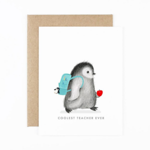 Teacher Greeting Card Coolest Teacher Ever