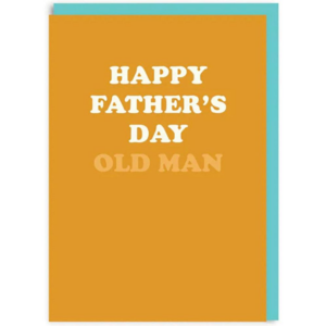 Old Man Father's Day Card