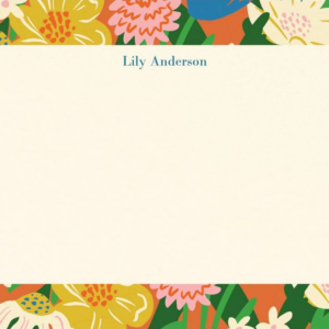 Flower Market Stationery